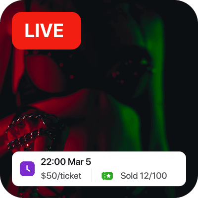 🤟 Live & events